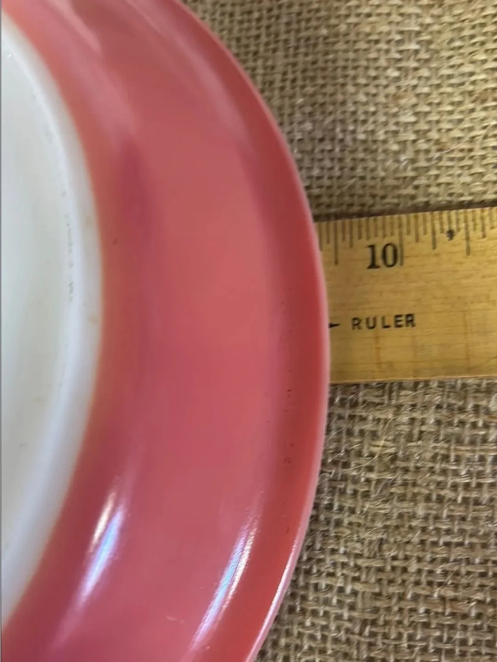 PYREX #909, Vintage Flamingo Pink, 9” round PIE pan, baking or casserole dish.